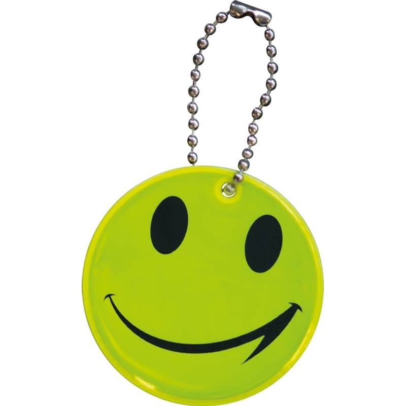 Přívěsek na klíče ve tvaru smajlíka, žlutá Přívěsek na klíče ve tvaru smajlíka, žlutá